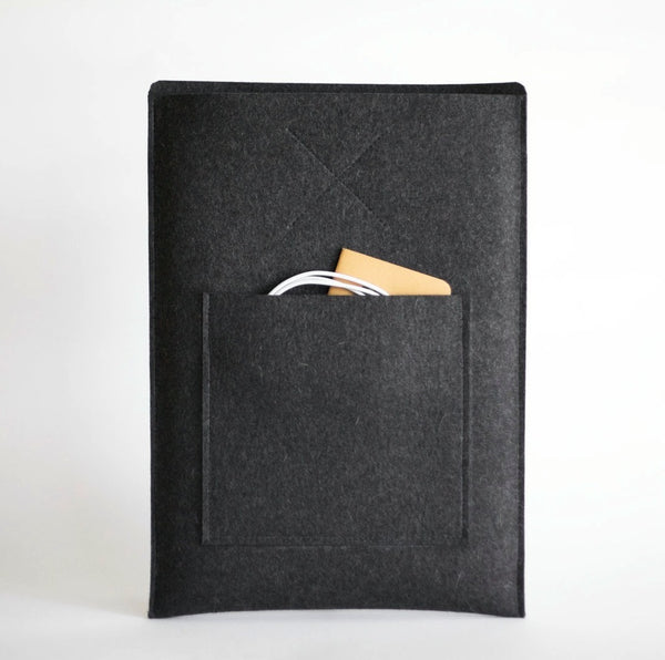 Organic Wool Felt Apple MacBook Air 13 inch Oxford Sleeve Case