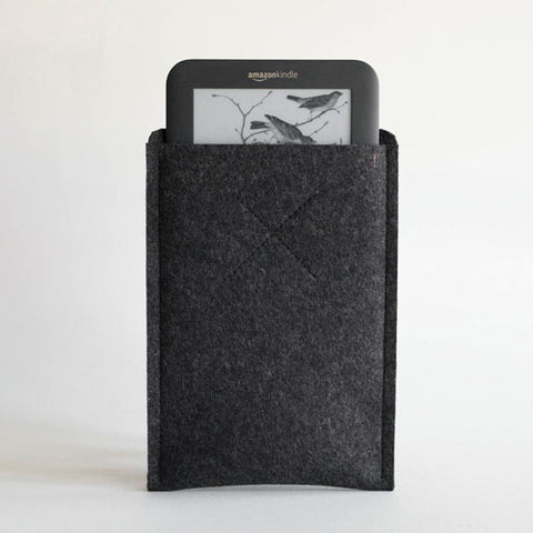 Organic Wool Felt Amazon Kindle Oxford Sleeve Case
