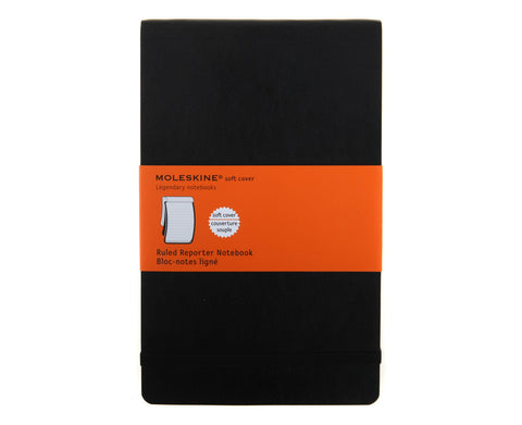 Moleskine Large Reporter Notebook - Ruled